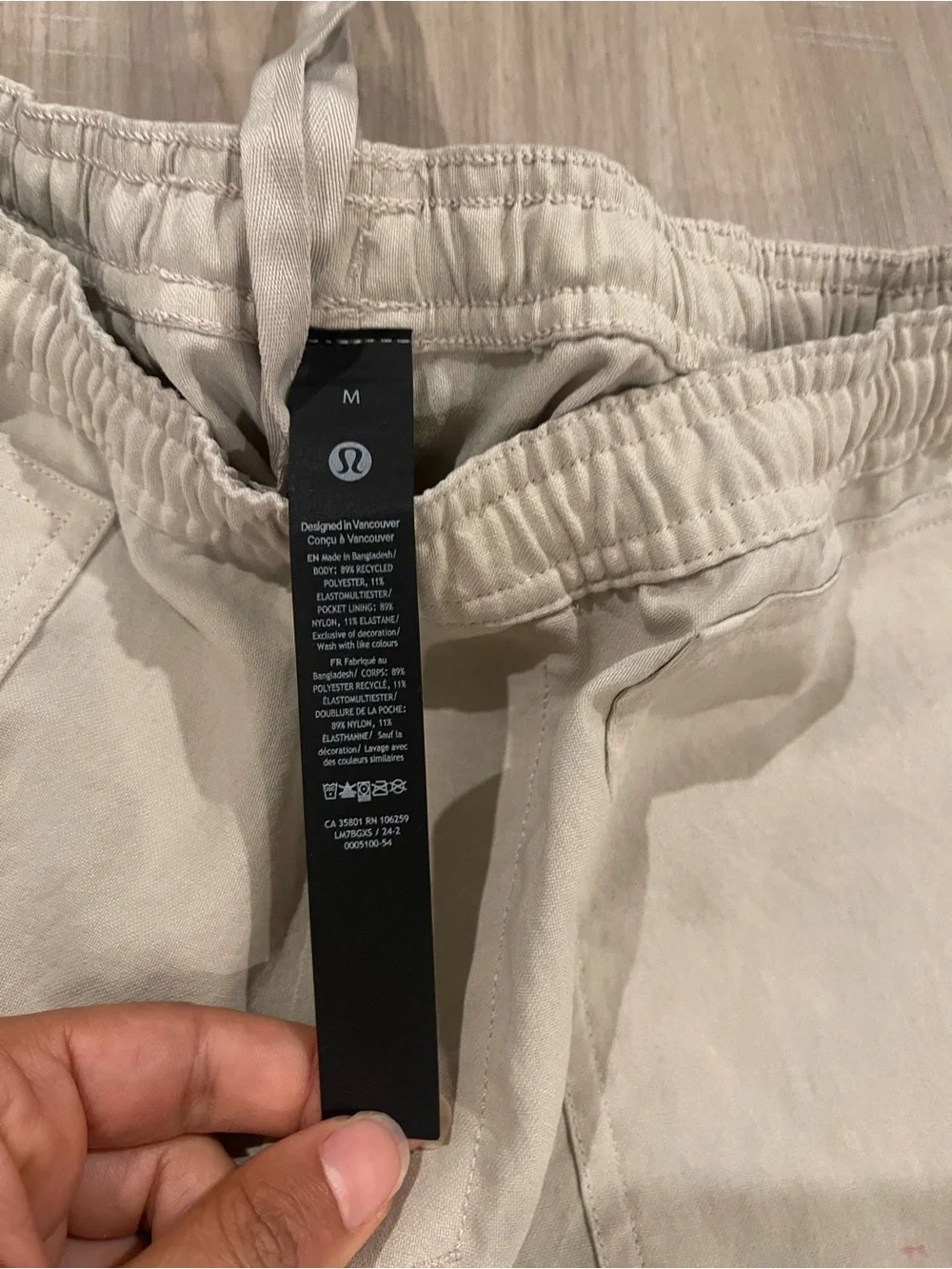 lululemon athletica bowline short Stone Drawstring Utility Shorts
